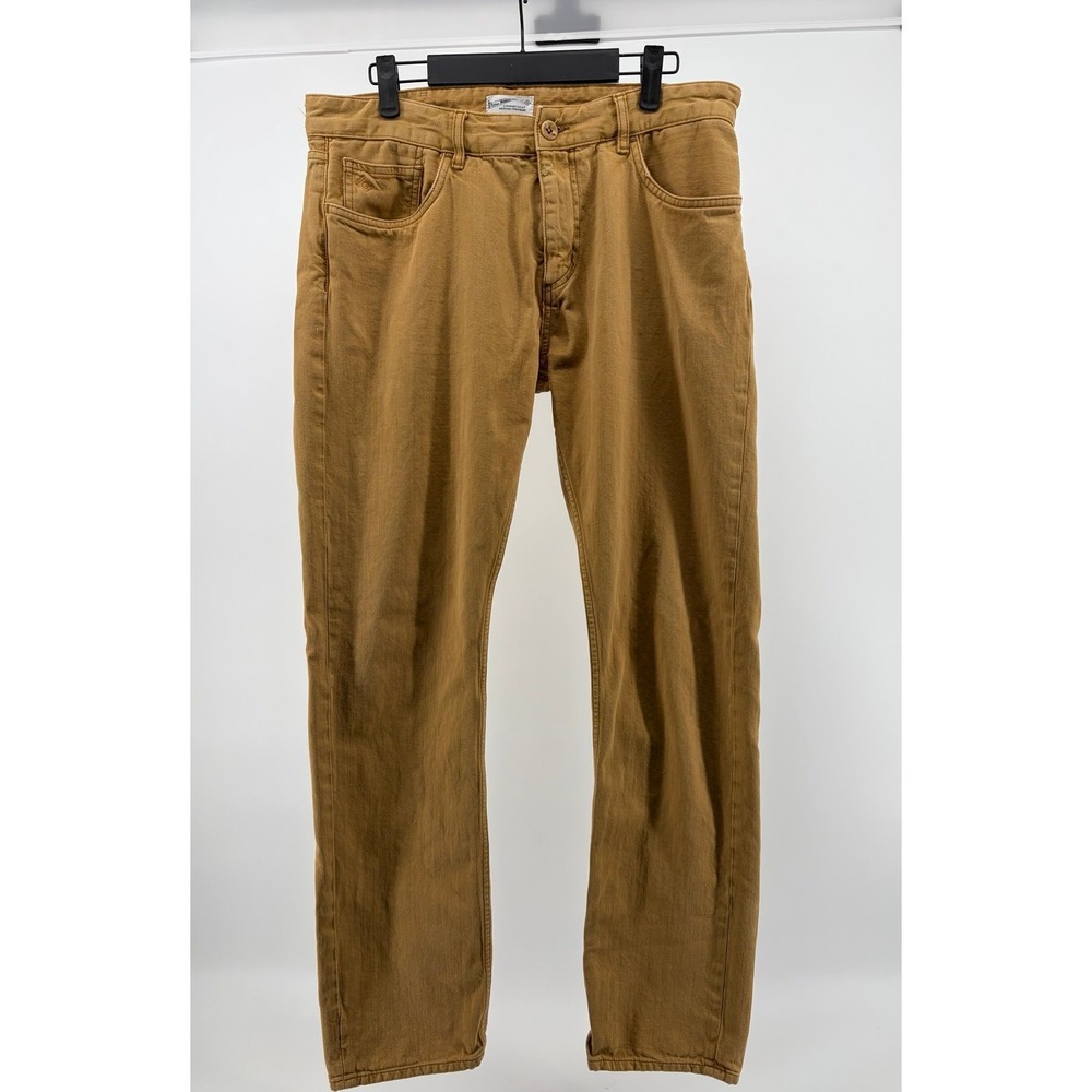 GANT Rugger Stick Boy Goal Slim Fit Jeans, Tan, Men's Size 34/32